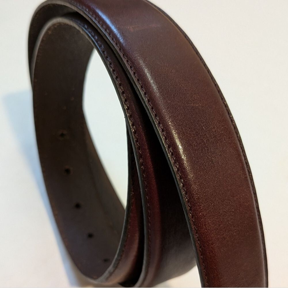 Wilson's Leather Men's Size Medium Brown Real Leather Belt - Picture 11 of 11
